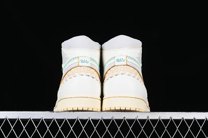 All categories Air Jordan Jordan series basketball shoes Air Jordan 1 High foreign trade version Union x Air Jordan 1 High OG "Woven" AJ1 Joe 1 joint model woven high-top basketball shoes FD2565-100